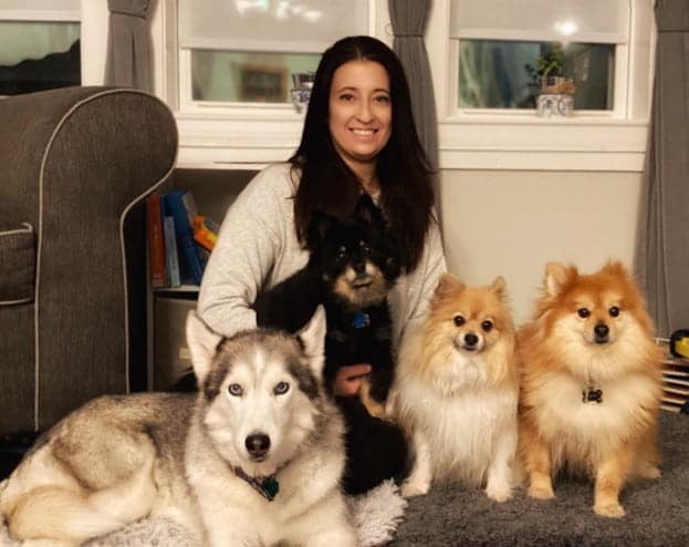 Patricia Ostaszewski CVT Patricia Ostaszewski CVT and her dogs